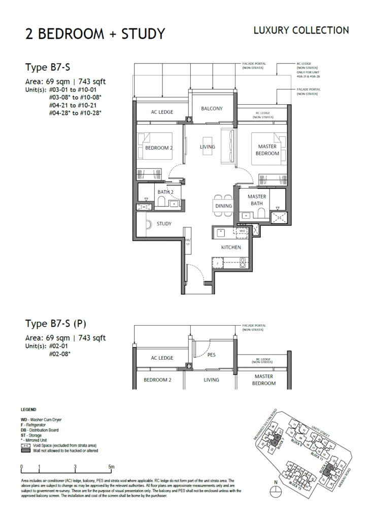 The Robertson Opus floorplan