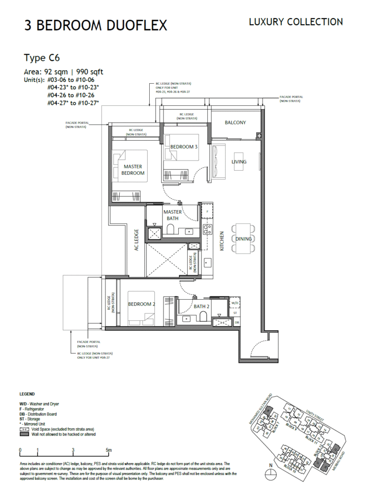The Robertson Opus floorplan