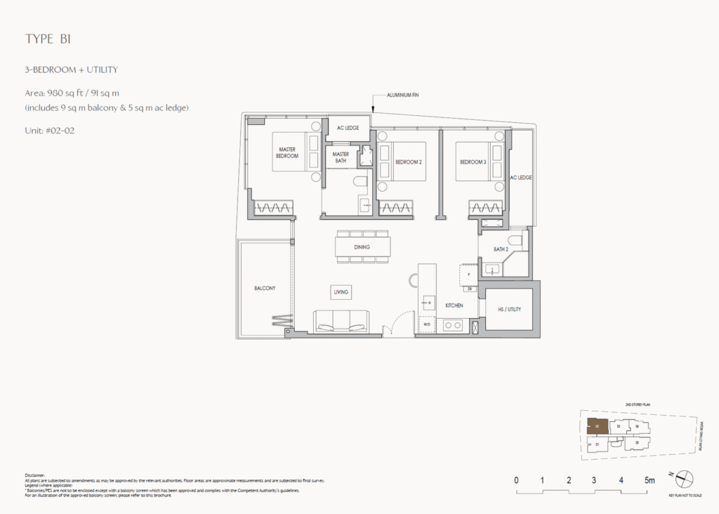 The Shorefront floorplan