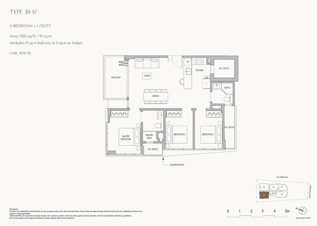 The Shorefront floorplan